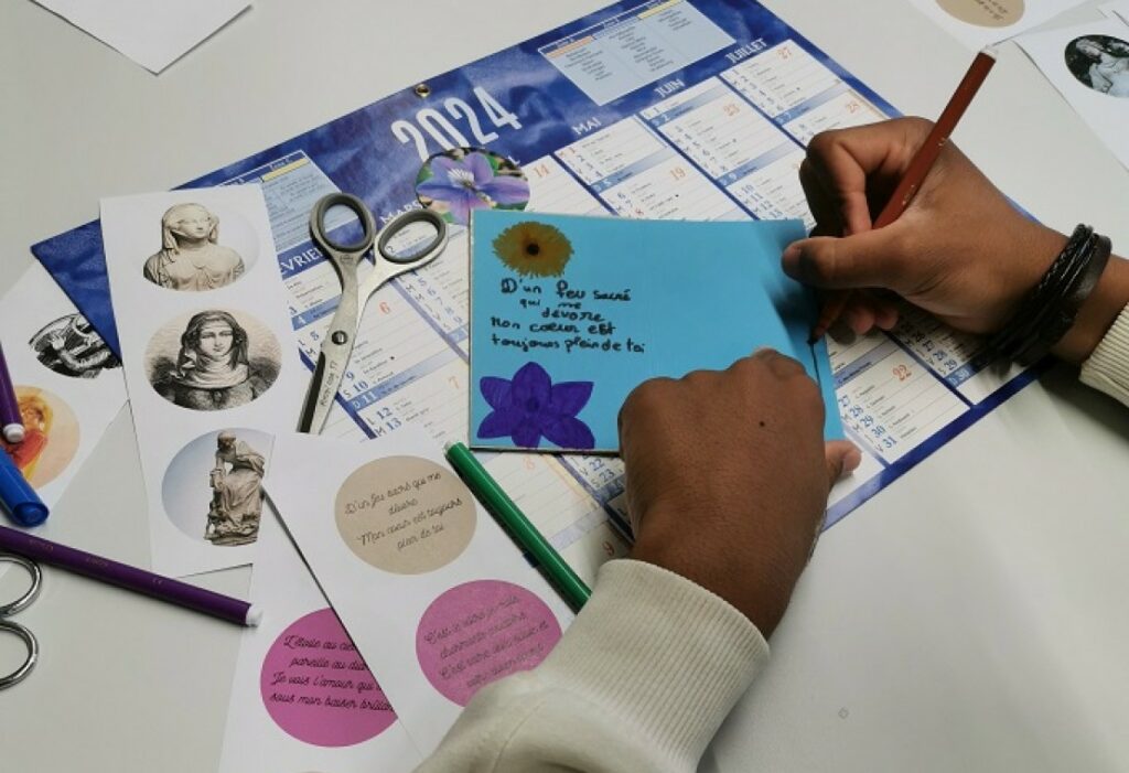 Atelier créatifs avec les enfants pour l'exposition "Troubadours, langue d'oc et Jeux Floraux" le 10 avril et 4 mai 2024