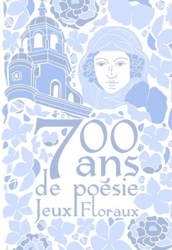 Académie des Jeux Floraux, Affiche « 700 ans de poésie – Jeux Floraux », 2023-2024